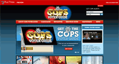 Desktop Screenshot of preview.copsvoterguide.com