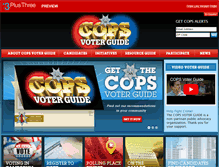 Tablet Screenshot of preview.copsvoterguide.com